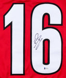 Marcus Kruger Signed Carolina Hurricanes Jersey (Beckett) 2xStanley Cup Champion