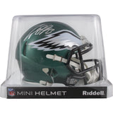 Cooper DeJean Autographed Philadelphia Eagles Speed Mini Helmet Fanatics 49870