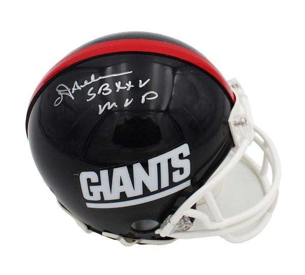 Ottis Anderson Signed New York Giants VSR4 Throwback NFL Mini Helmet- SB XXV MVP
