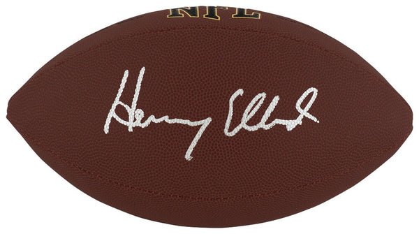 Henry Ellard Signed Wilson Super Grip Full Size NFL Football - (SCHWARTZ COA)