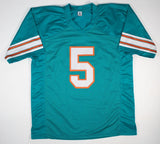 Sean Young Signed Laces Out Jersey Insc "Ray Finkle" (JSA) Ace Ventura/ Dolphins