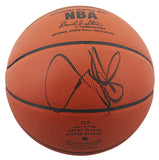 Pistons Jerry Stackhouse Signed Official NBA Game Basketball BAS #BQ45778