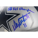 Danny White Autographed Dallas Cowboys Mini Helmet SB XII Champs Beckett 50800