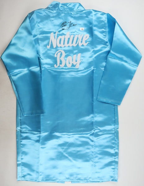 Ric Flair Signed Full Length "Nature Boy" Blue Robe (Flair) 16xW.W.E. Champion