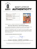 Mike Tyson, Marco Antonio Barrera & Virgil Hill Autographed KO Magazine Beckett