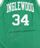 Paul Pierce of the Boston Celtics Signed Inglewood High School Jersey (PSA COA)