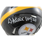 Donnie Shell Autographed Pittsburgh Steelers TB Mini Helmet HOF Beckett W 55052