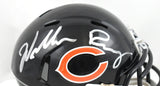 William Perry Autographed Chicago Bears Speed Mini Helmet - Beckett W Hologram
