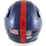 Lawrence Taylor Signed New York Giants Color Rush SpeedFlex Helmet Beckett 49292
