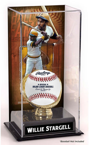 Willie Stargell Pittsburgh Pirates Hall of Fame Sublimated Display
