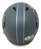 Tyreek Hill Signed Miami Dolphins Slate Mini Speed Helmet BAS