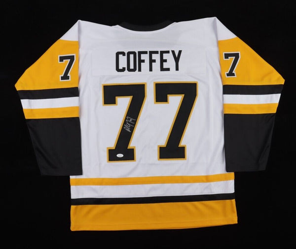 Paul Coffey Signed Pittsburgh Penguins Jersey (JSA COA) NHL HOF-2004 Defenseman