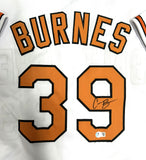 Orioles Pitcher CORBIN BURNES Signed Custom Replica White Jersey AUTO - BAS