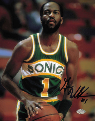 Gus Williams Autographed Signed 8x10 Photo Seattle Supersonics MCS Holo #87361