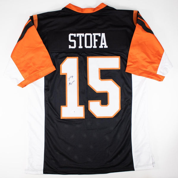 John Stofa "1st Bengal" Signed Bengals Jersey (JSA) Cincinnati 1st Player / 1968