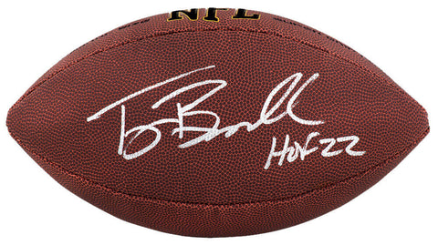 Tony Boselli Signed Wilson Super Grip Full Size NFL Football w/HOF'22 - (SS COA)