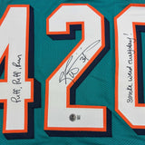 Autographed/Signed Ricky Williams Smoke Weed Everyday Puff Puff Jersey BAS COA
