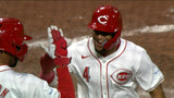 Santiago Espinal Signed Cincinnati Reds Jersey (Playball Ink) 2024 Reds Inflder.