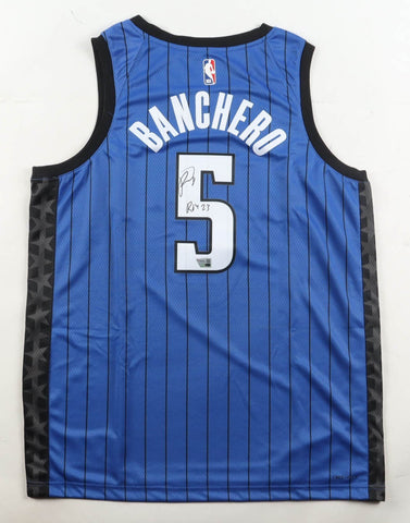 Paolo Banchero Signed Magic Jordan Authentic Jersey Inscribed "ROY 23"/ Fanatics