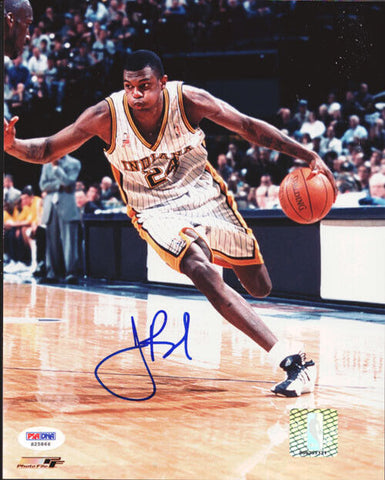 Jonathan Bender Autographed Signed 8x10 Photo Indiana Pacers PSA/DNA #S25866