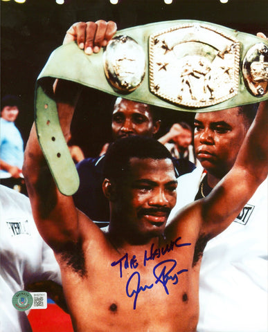 Aaron Pryor "The Hawk" Authentic Signed 8x10 Photo Autographed BAS #BH027611