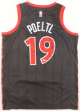 Jakob Poeltl Signed Toronto Raptors Jordan Authentic Jersey (PSA)2016 1st Rnd Pk