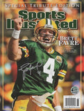 Packers BRETT FAVRE Signed Sports Illustrated Special Tribute Magazine SI AUTO