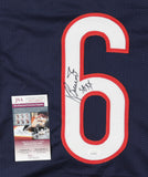 Kevin Butler Signed Chicago Bears Jersey Ins. "SB XX" (JSA COA) Butt Head / U Ga