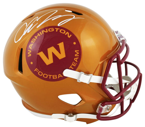 WFT Chase Young Authentic Signed Flash Full Size Speed Rep Helmet Fanatics