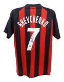 Andriy Shevchenko Signed AC Milan Adidas Authentic Jersey Beckett/ Team Ukraine