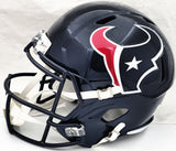 NICO COLLINS AUTOGRAPHED TEXANS BLUE FULL SIZE SPEED HELMET BECKETT 224743