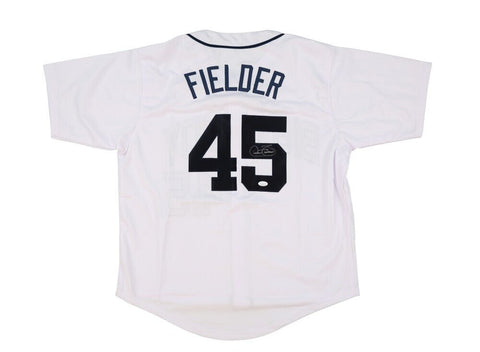 Cecil Fielder Signed Detroit Tigers Big Daddy Jersey (JSA COA) 3xAll Star 1 Base