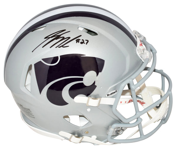 JORDY NELSON SIGNED KANSAS STATE WILDCATS AUTHENTIC SPEED HELMET BECKETT