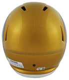 Rams Eric Dickerson "HOF 99" Signed Flash Full Size Speed Rep Helmet BAS Wit