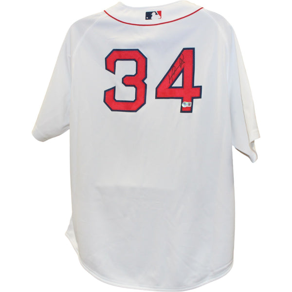 David Ortiz Signed Boston Red Sox M&N Jersey sz 48 World Series Beckett 51165