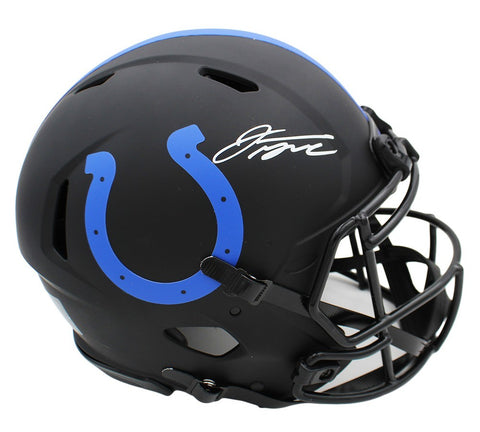 Jonathan Taylor Signed Indianapolis Colts Speed Authentic Eclipse NFL Helmet