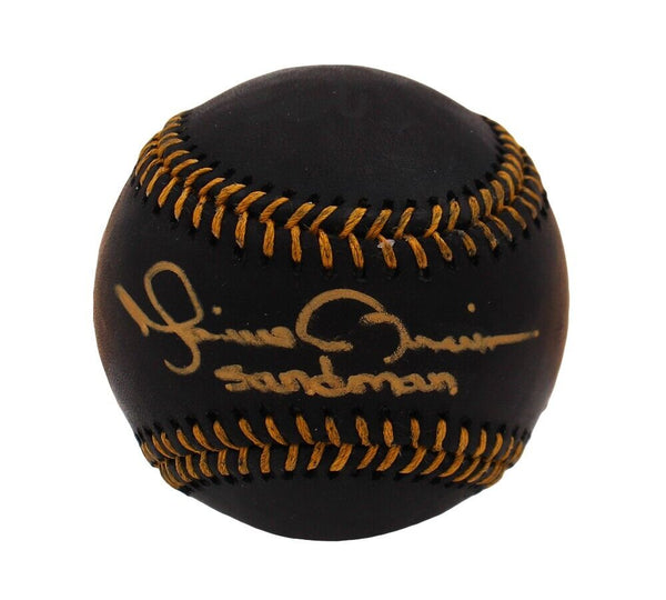 Mariano Rivera Signed New York Yankees Rawlings OML Black Ball - Sandman