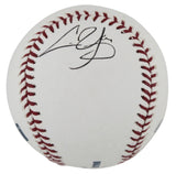 Rangers Chris Young Authentic Signed Oml Baseball Autographed BAS #BK12650
