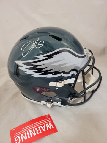 JALEN HURTS SIGNED PHILADELPHIA EAGLES F/S SPEED AUTHENTIC HELMET FANATICS