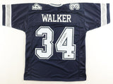 Herschel Walker Signed Dallas Cowboys Jersey (Beckett) Ex-Georgia Running Back