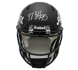 Myles Garrett Signed Texas A&M Aggies Speed Authentic Black NCAA Helmet