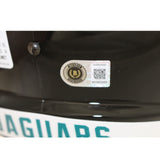 Travis Hunter Autographed Jacksonville Jaguars F/S Helmet Beckett Witness 57946