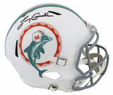 Dolphins Larry Csonka Signed 1972 TB Full Size Speed Rep Helmet W/ Case BAS W