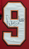 FRAMED TAMPA BAY BUCCANEERS WARREN SAPP AUTOGRAPHED SIGNED JERSEY BECKETT HOLO