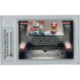 Deion Sanders Champ Bailey Signed 99 Finest Trading Card Slab Beckett 49960