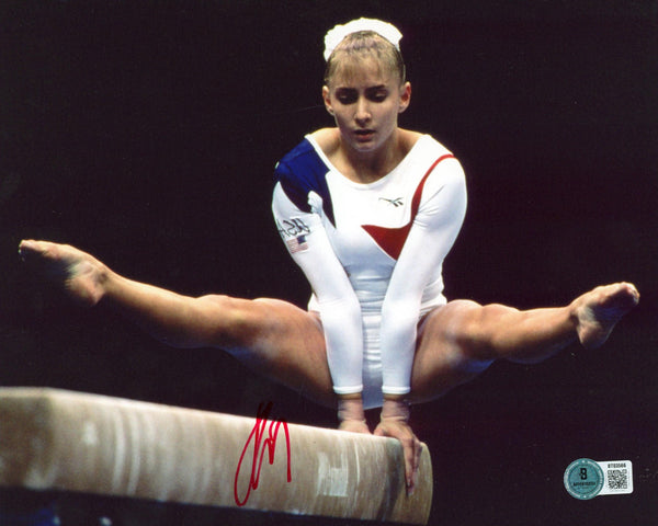 Shannon Miller Authentic Signed 8x10 Horizontal Photo Team USA Autographed BAS 1