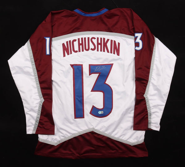 Valeri Nichushkin Signed Colorado Avalanche Jersey (Beckett) Right Winger