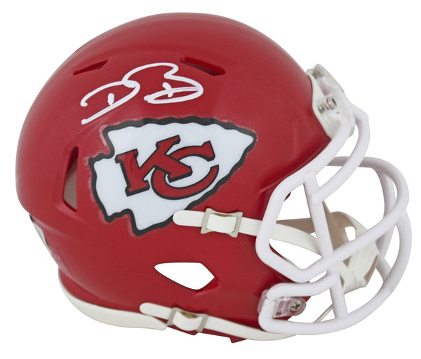 Chiefs Dwayne Bowe Authentic Signed Speed Mini Helmet Autographed BAS Witnessed