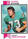 Norm Evans Signed Miami Dolphins Jersey (JSA) 2xSuper Bowl Champion VII I& VIII