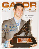 Tim Tebow Signed 2008 Gator Country Magazine (Tebow) Florida Gators Heisman Q.B.